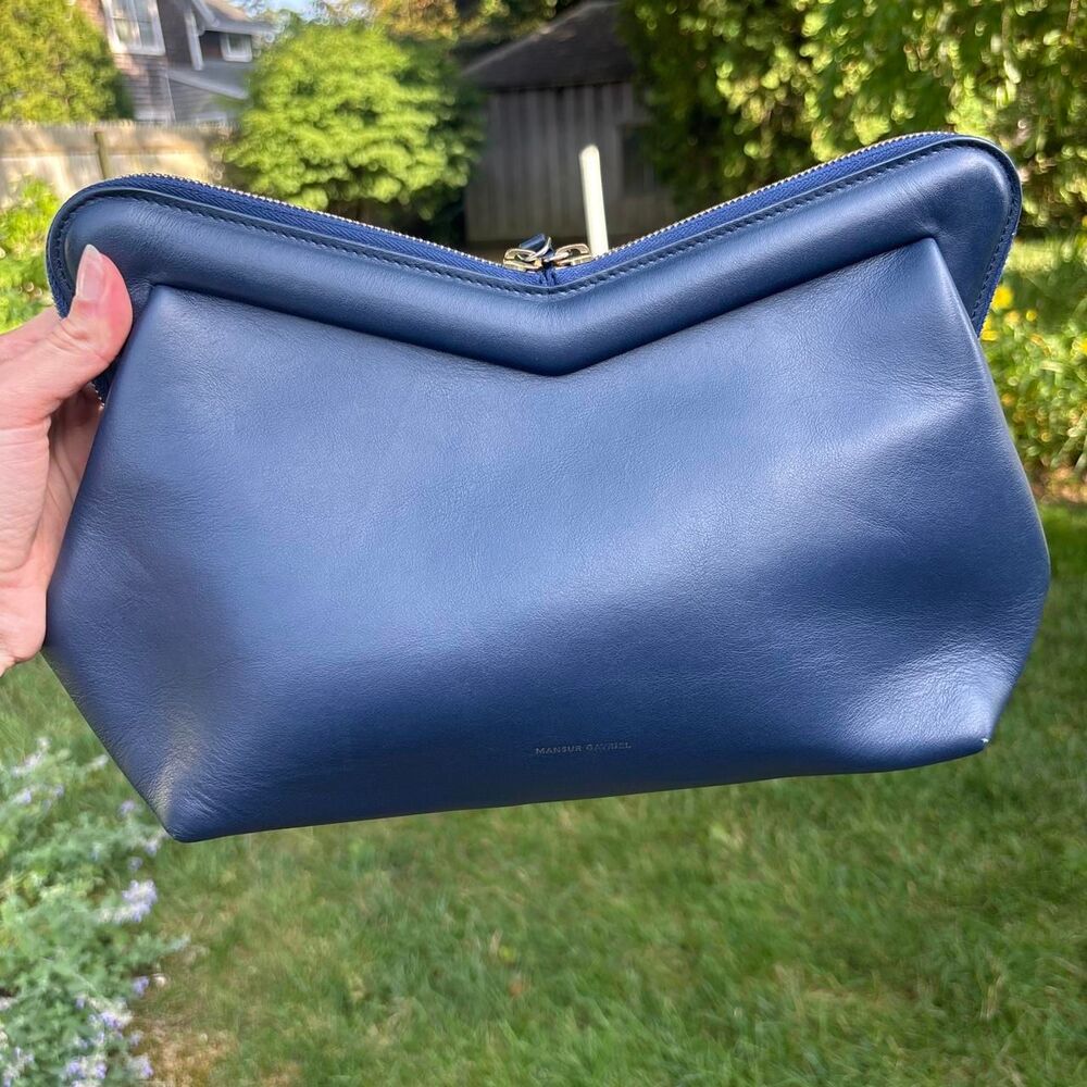 Mansur Gavriel M Frame Women's Navy Bag